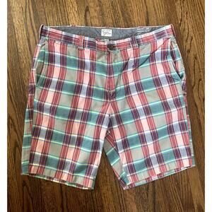J.Crew Men's Plaid Shorts - size: 36